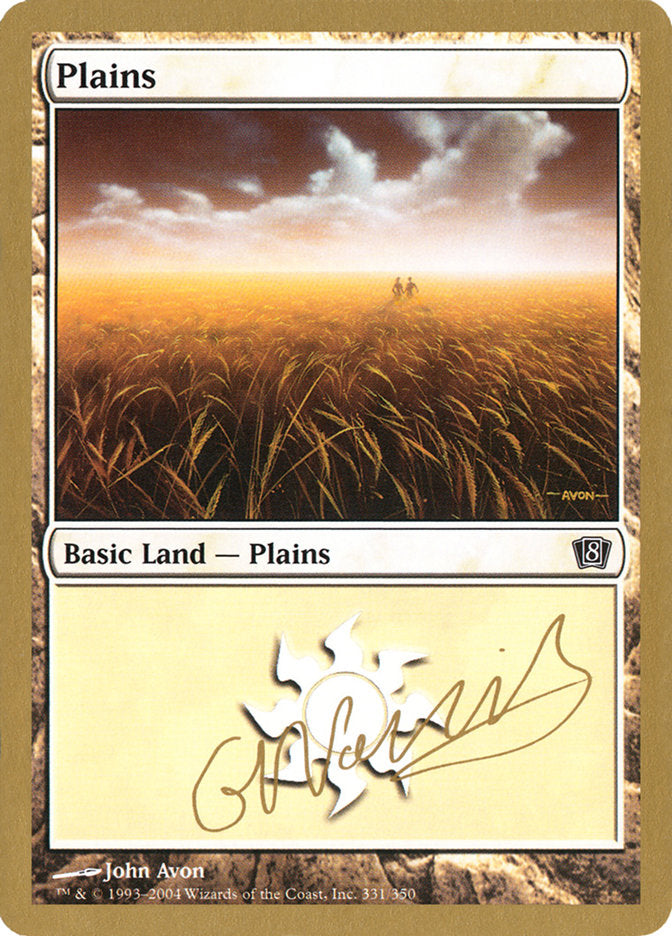 Plains (gn331) (Gabriel Nassif) [World Championship Decks 2004] | Anubis Games and Hobby