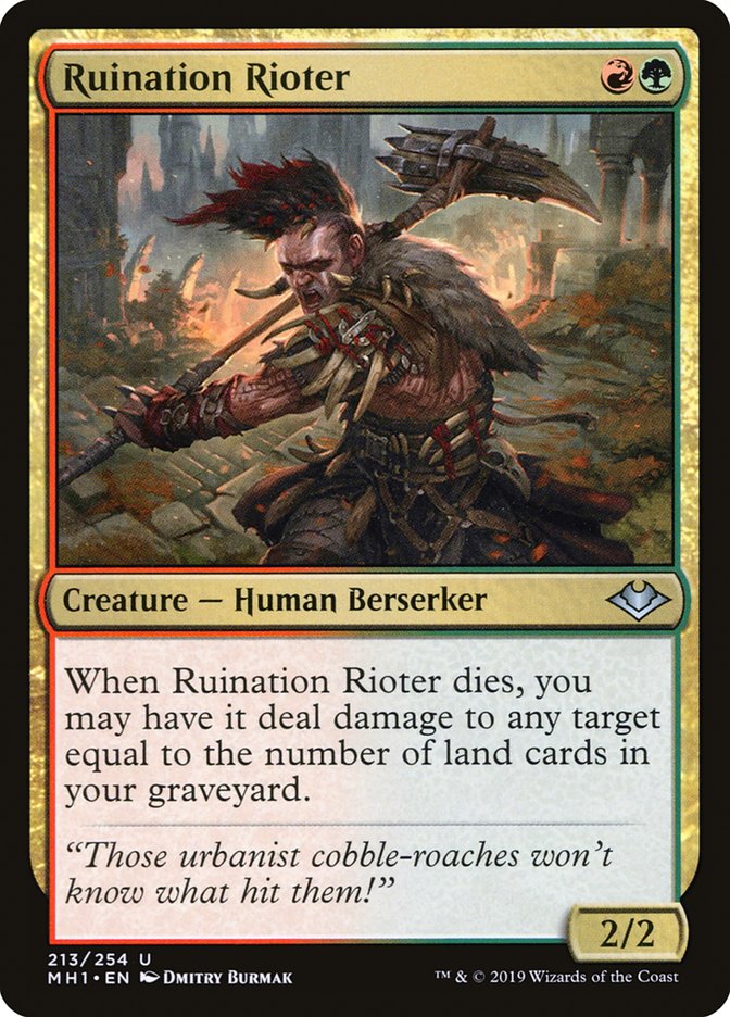 Ruination Rioter [Modern Horizons] | Anubis Games and Hobby