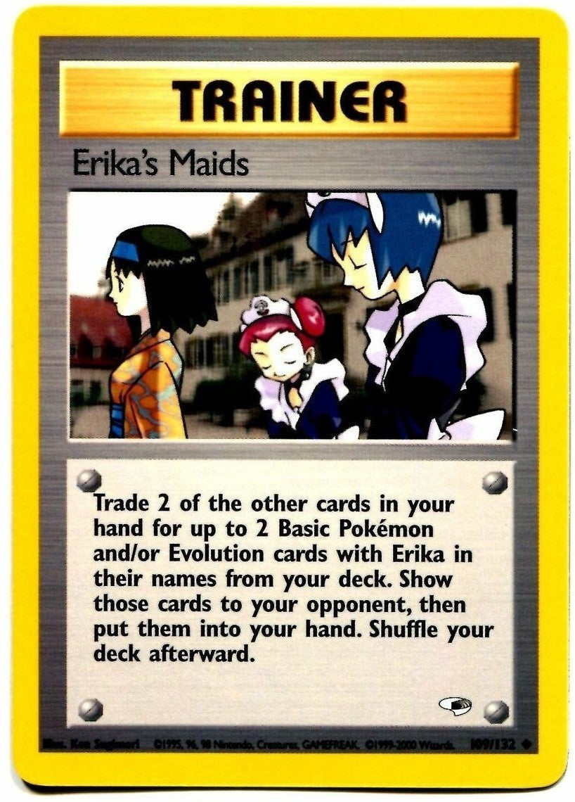 Erika's Maids (109/132) [Gym Heroes Unlimited] | Anubis Games and Hobby