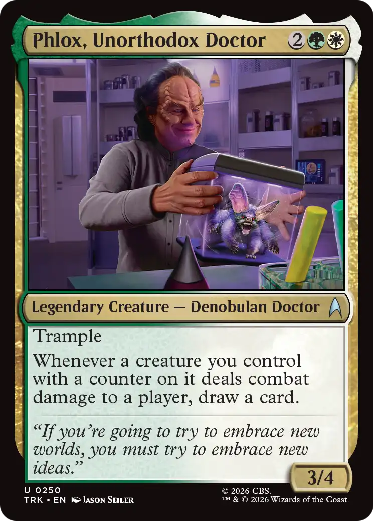 Phlox, Unorthodox Doctor [Star Trek] | Anubis Games and Hobby
