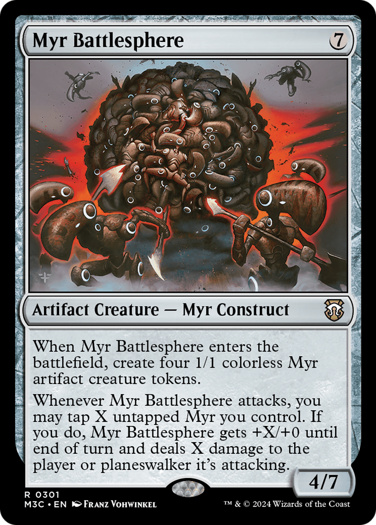 Myr Battlesphere [Modern Horizons 3 Commander] | Anubis Games and Hobby