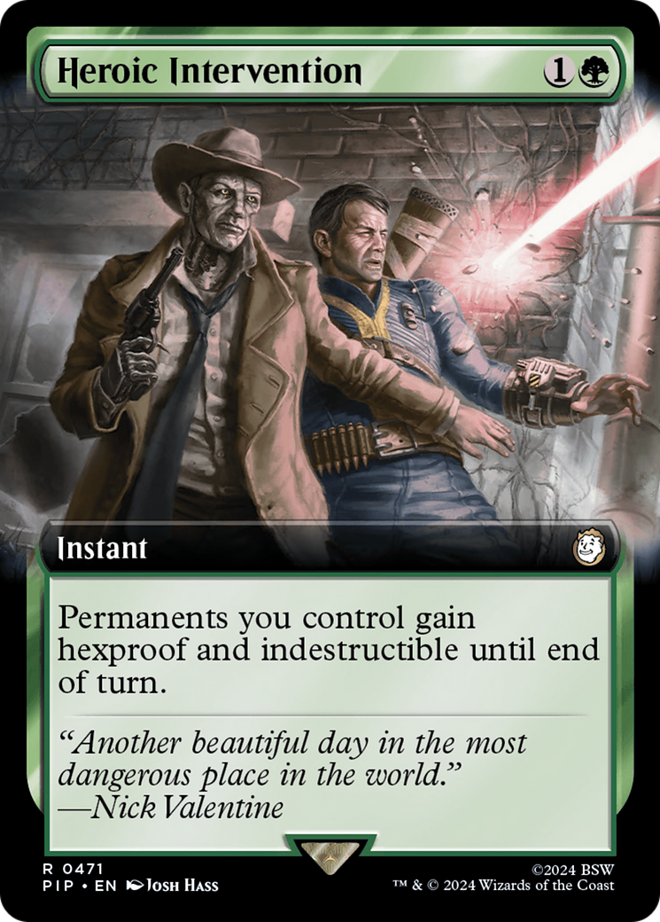 Heroic Intervention (Extended Art) [Fallout] | Anubis Games and Hobby