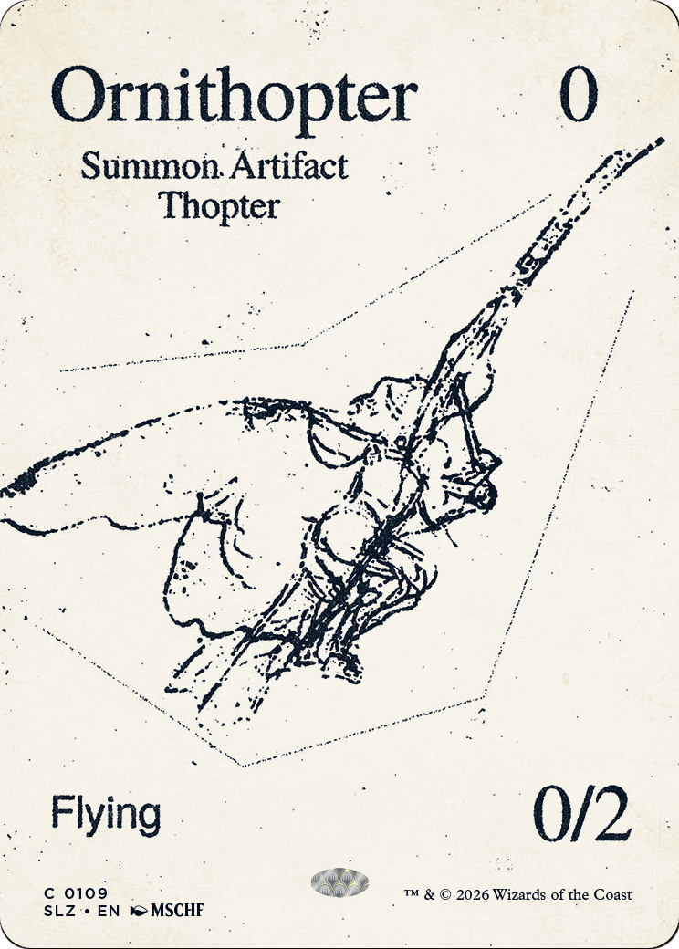 Ornithopter (0109) [Secret Lair x MSCHF: The Zeta Set] | Anubis Games and Hobby