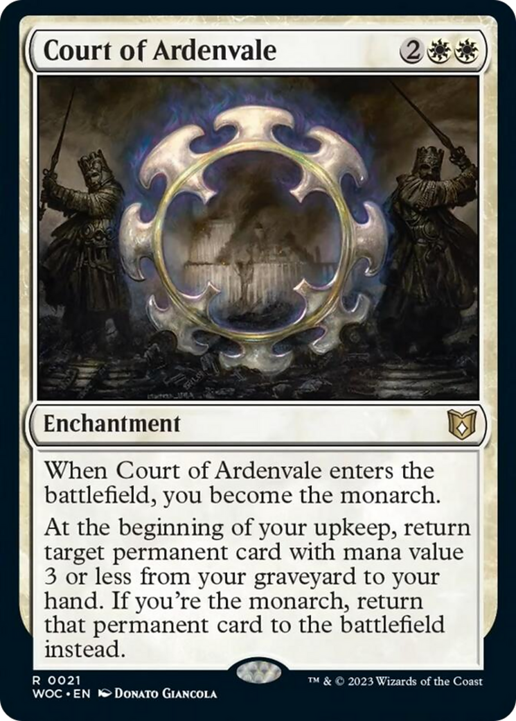 Court of Ardenvale [Wilds of Eldraine Commander] | Anubis Games and Hobby