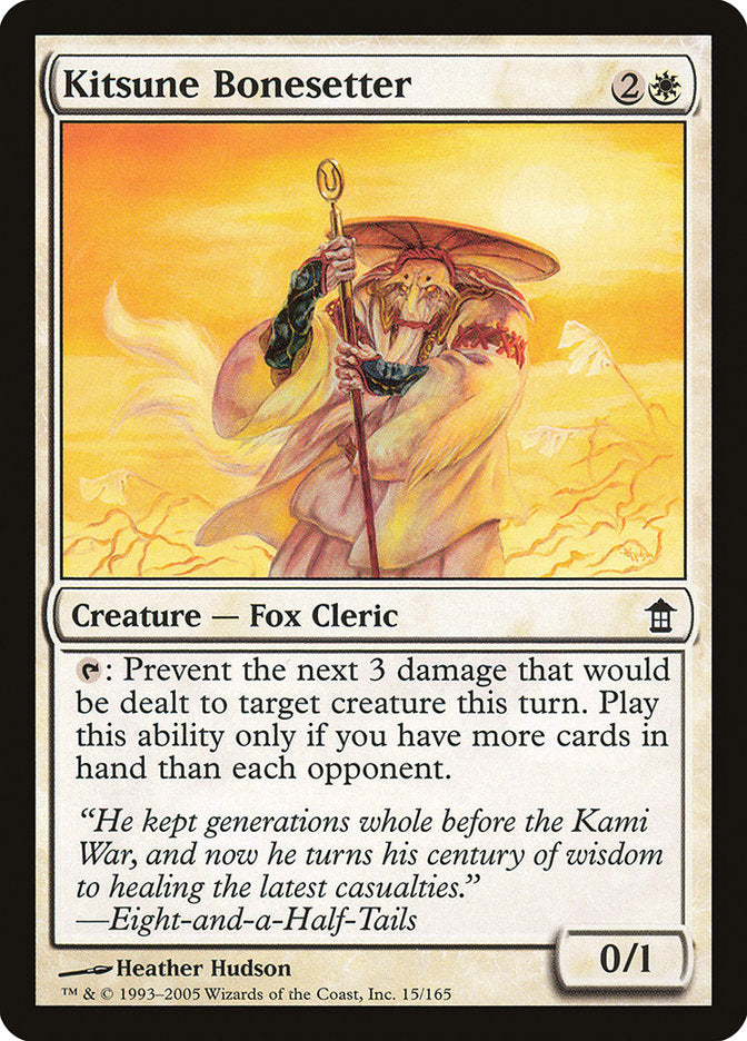 Kitsune Bonesetter [Saviors of Kamigawa] | Anubis Games and Hobby