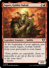 Squee, Goblin Nabob [Commander Masters] | Anubis Games and Hobby