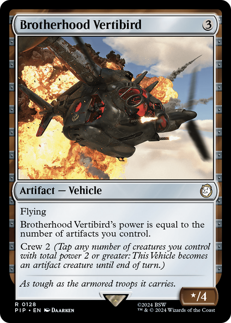 Brotherhood Vertibird [Fallout] | Anubis Games and Hobby