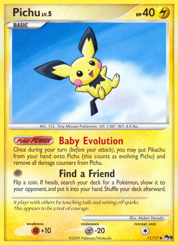 Pichu (11/17) [POP Series 9] | Anubis Games and Hobby