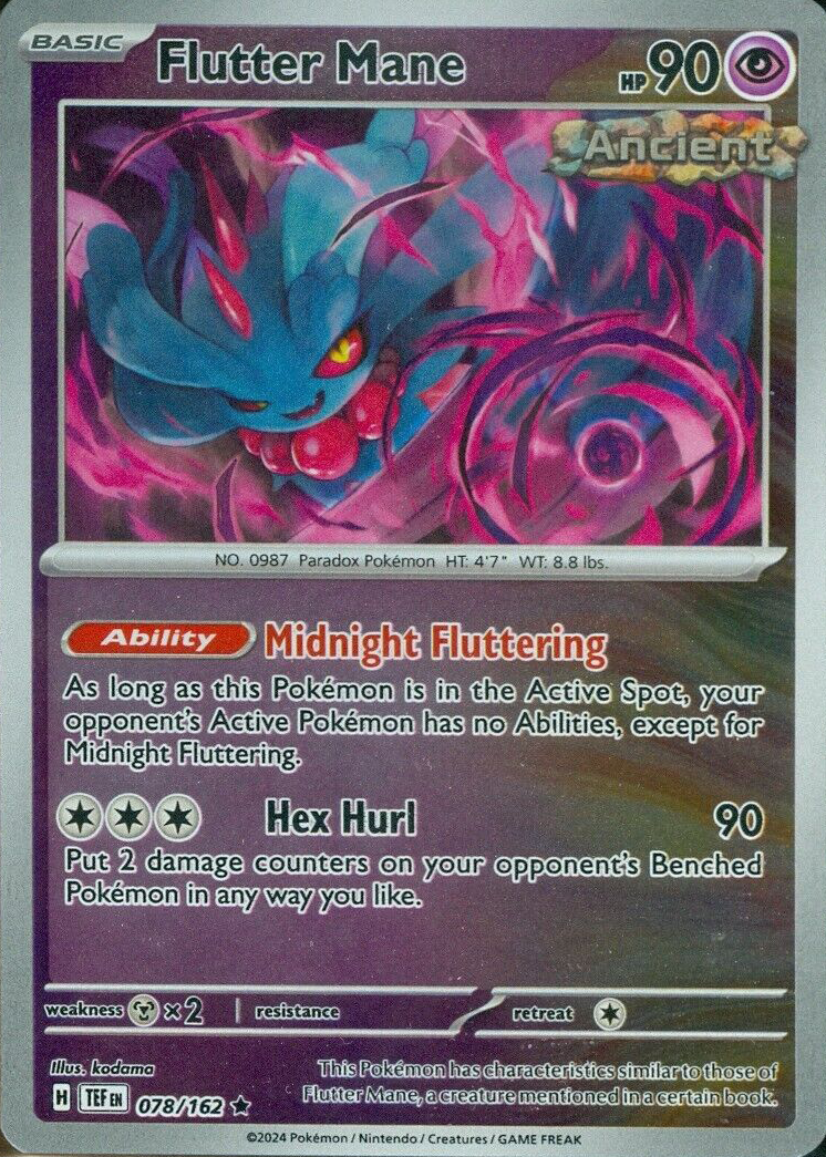 Flutter Mane (078/162) [Scarlet & Violet: Temporal Forces] | Anubis Games and Hobby