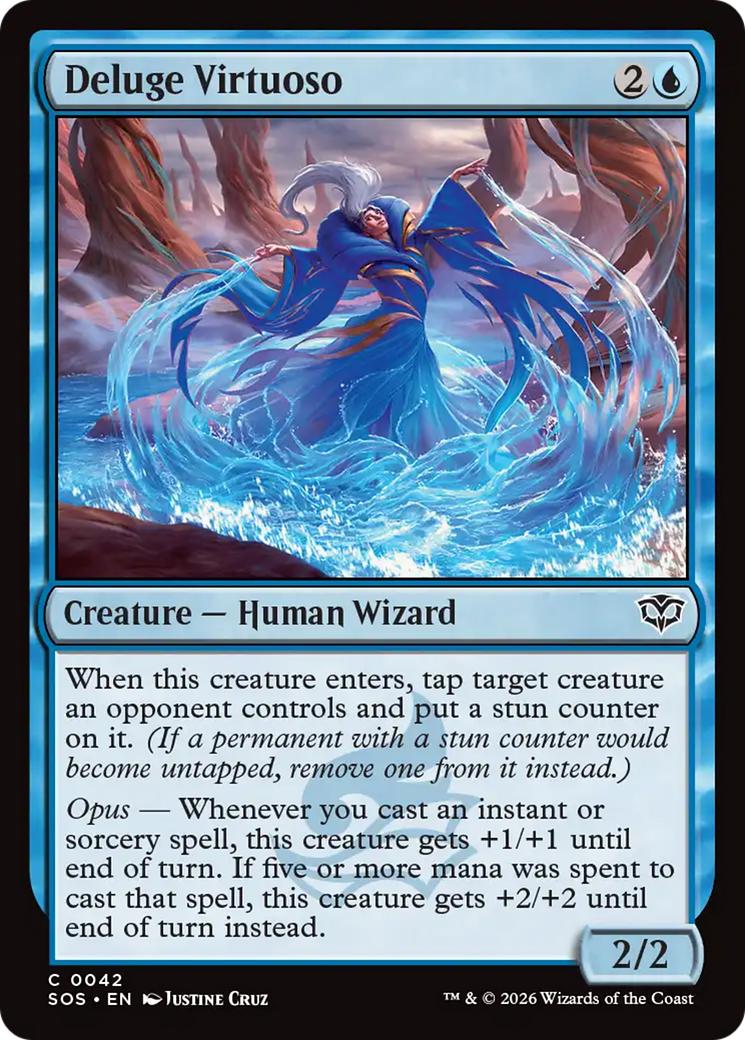Deluge Virtuoso [Secrets of Strixhaven] | Anubis Games and Hobby