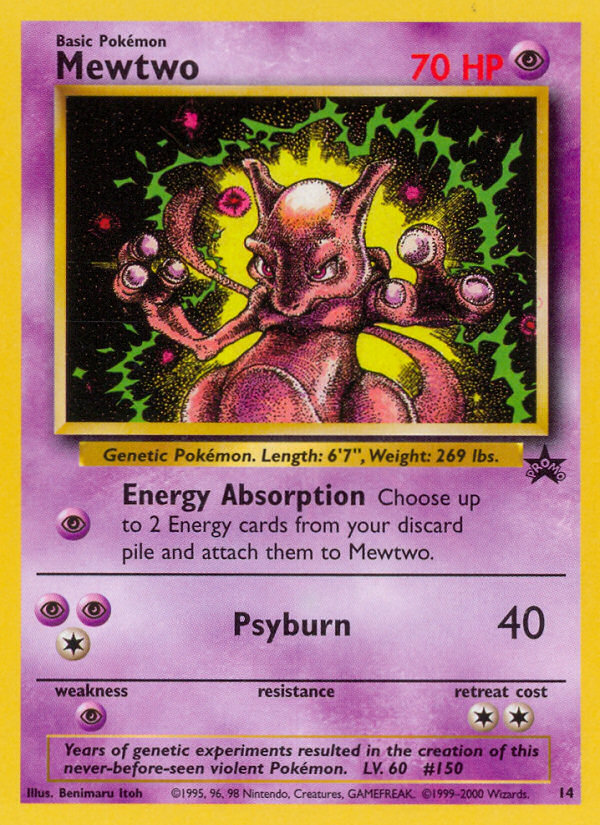Mewtwo (14) [Wizards of the Coast: Black Star Promos] | Anubis Games and Hobby