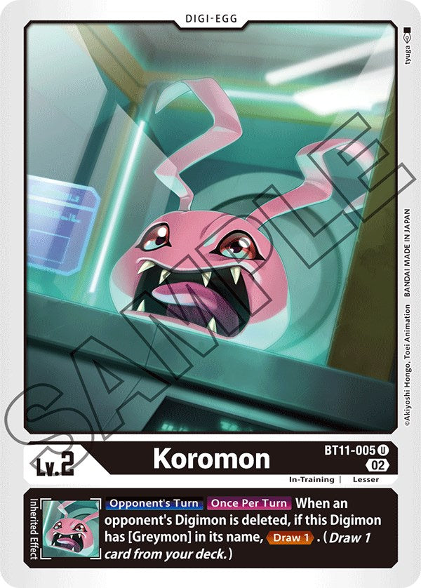 Koromon [BT11-005] [Dimensional Phase] | Anubis Games and Hobby