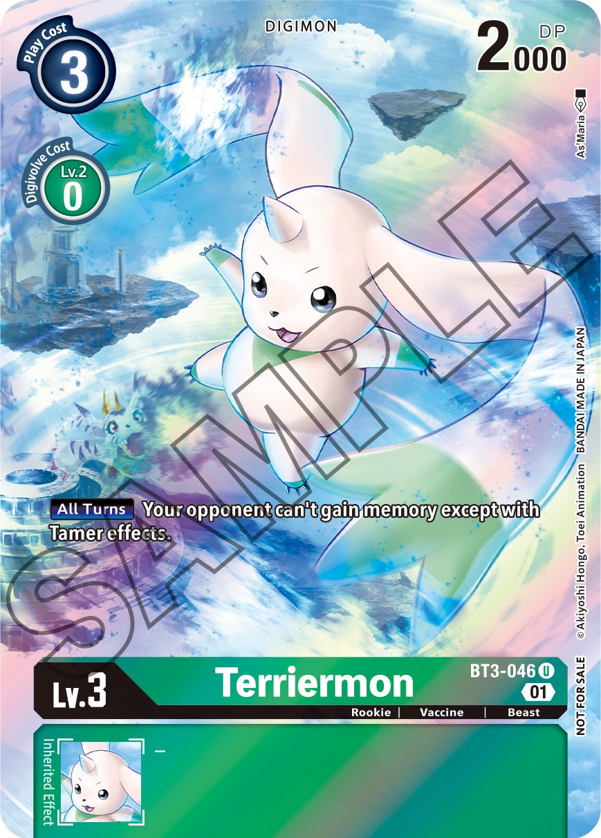 Terriermon [BT3-046] (Tamer's Card Set 1) [Release Special Booster Promos] | Anubis Games and Hobby