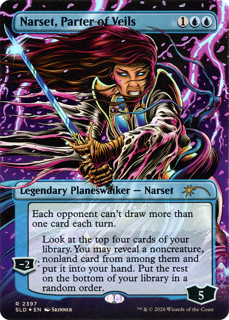 Narset, Parter of Veils (2397) [Secret Lair Drop Series] | Anubis Games and Hobby