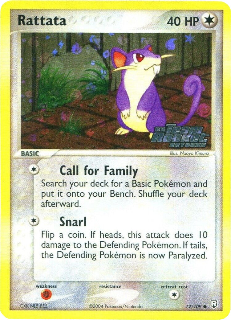 Rattata (72/109) (Stamped) [EX: Team Rocket Returns] | Anubis Games and Hobby