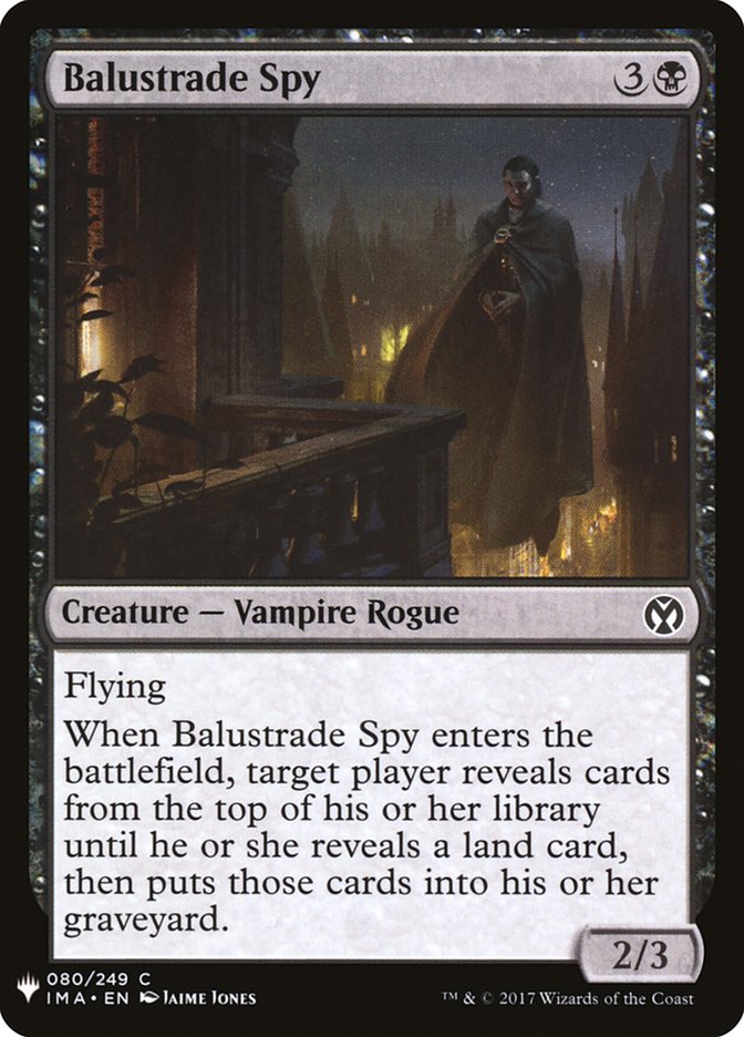 Balustrade Spy [Mystery Booster] | Anubis Games and Hobby