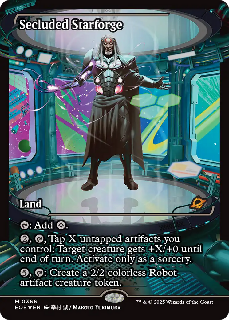 Secluded Starforge (Showcase) [Edge of Eternities] | Anubis Games and Hobby