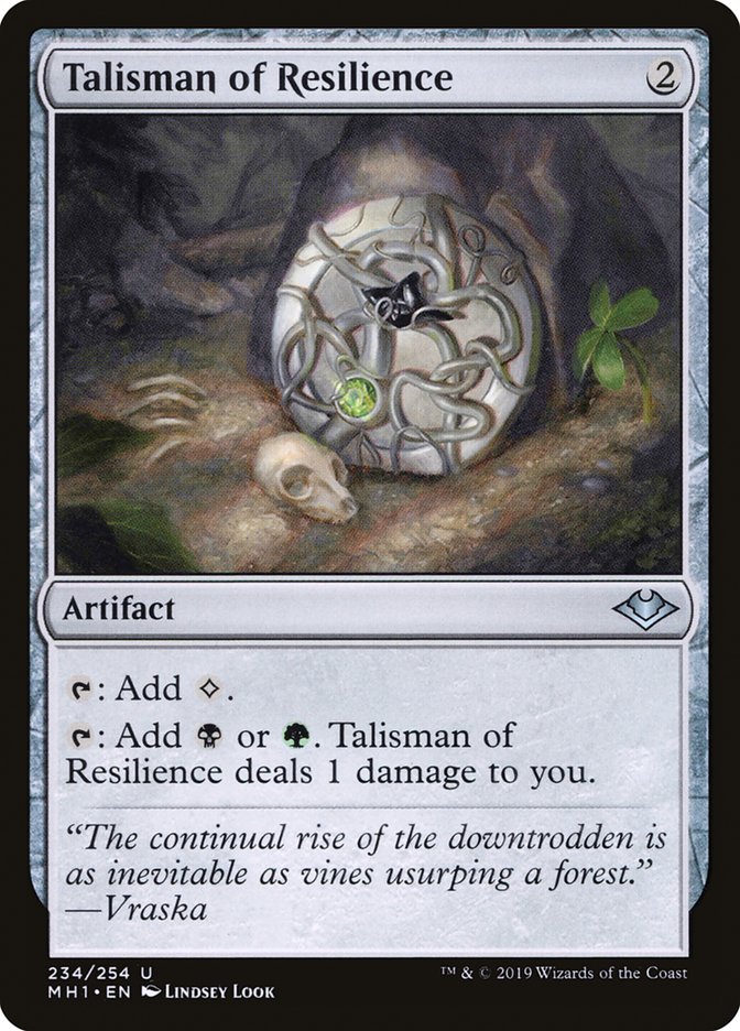 Talisman of Resilience [Modern Horizons] | Anubis Games and Hobby