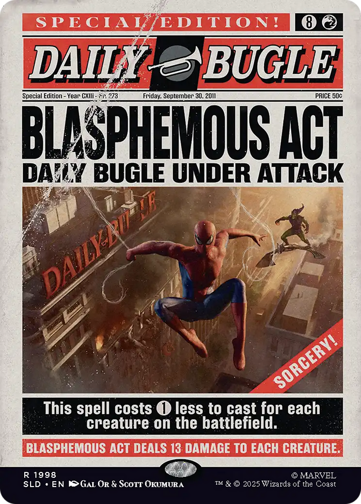 Blasphemous Act (1998) [Secret Lair Drop Series] | Anubis Games and Hobby