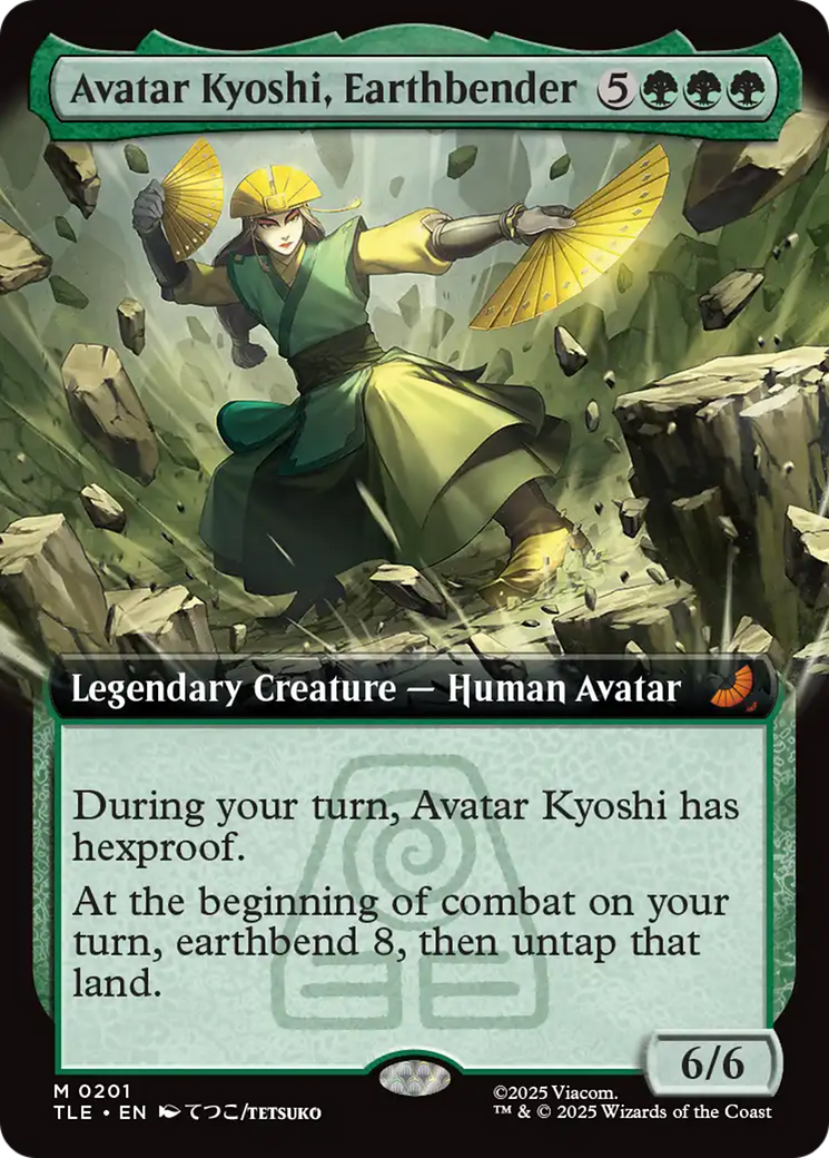 Avatar Kyoshi, Earthbender (Extended Art) [Avatar: The Last Airbender: Eternal-Legal] | Anubis Games and Hobby