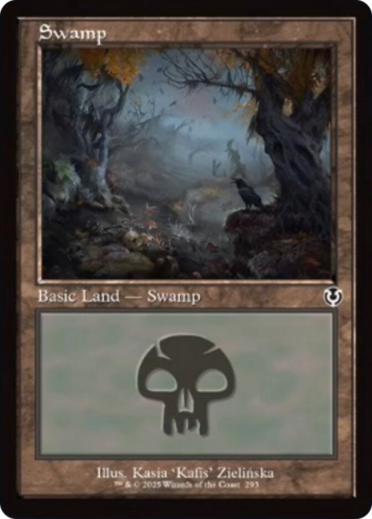 Swamp (293) (Retro Frame) [Innistrad Remastered] | Anubis Games and Hobby