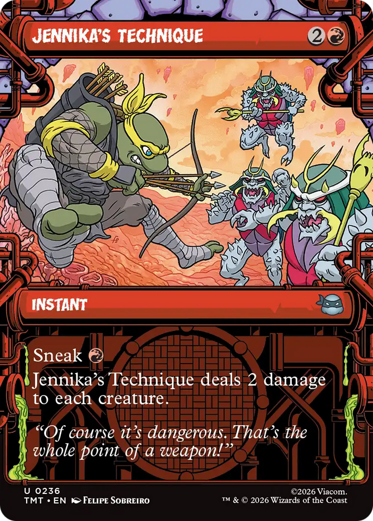 Jennika's Technique (Showcase) [Teenage Mutant Ninja Turtles] | Anubis Games and Hobby