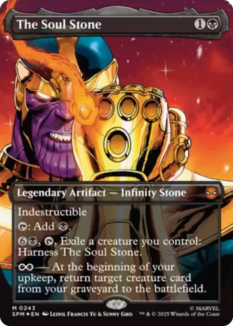 The Soul Stone (Borderless) [Marvel's Spider-Man] | Anubis Games and Hobby