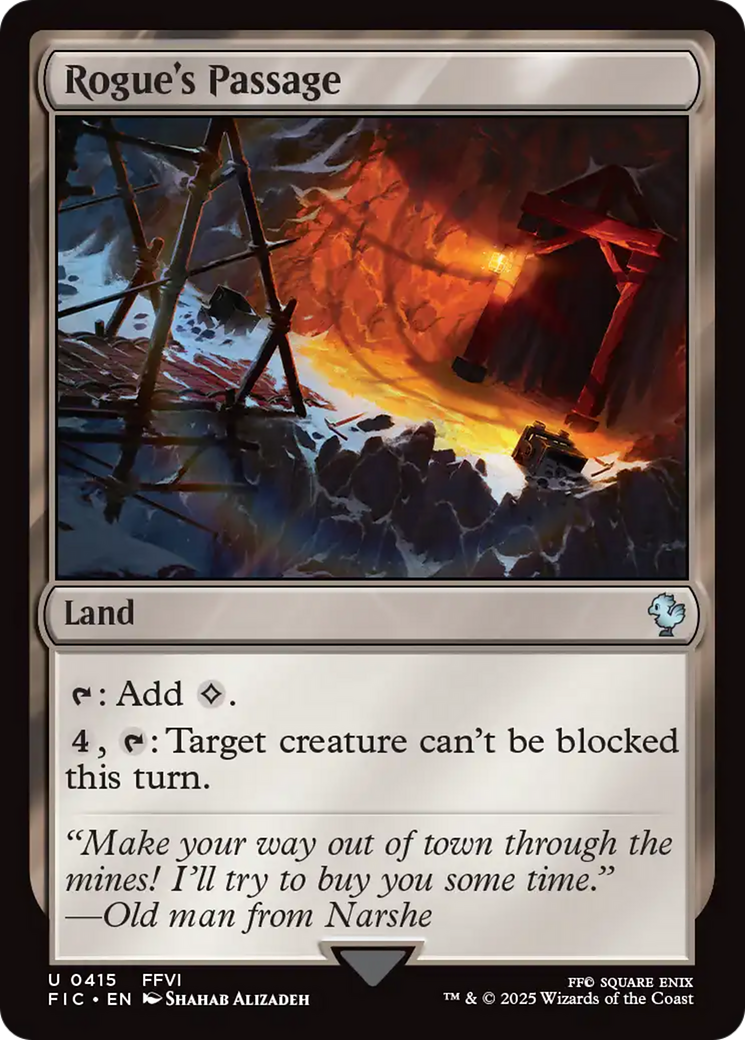 Rogue's Passage [FINAL FANTASY Commander] | Anubis Games and Hobby