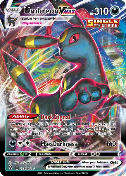 Umbreon VMAX SA ポケモンカード観賞用 Umbreon VMAX (095/203) [Sword & Shield: Evolving Skies] – Anubis