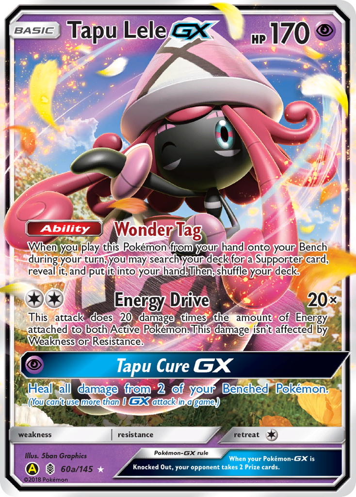 Tapu Lele GX (60a/145) [Alternate Art Promos] | Anubis Games and Hobby