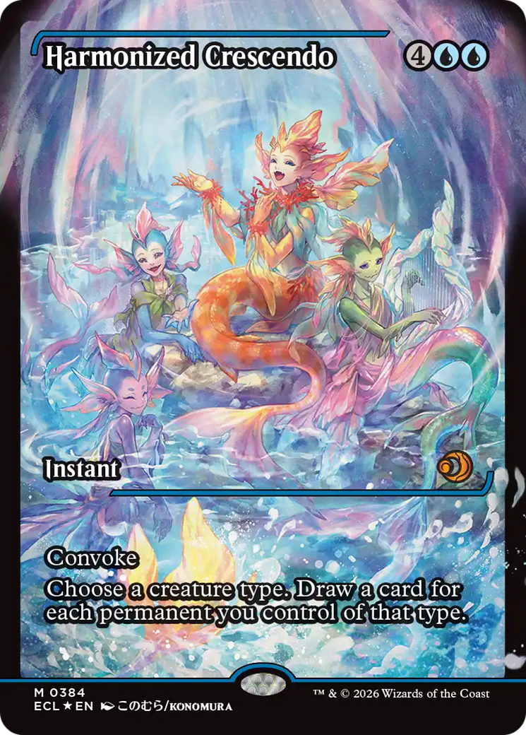Harmonized Crescendo (0384) (Showcase) [Lorwyn Eclipsed] | Anubis Games and Hobby