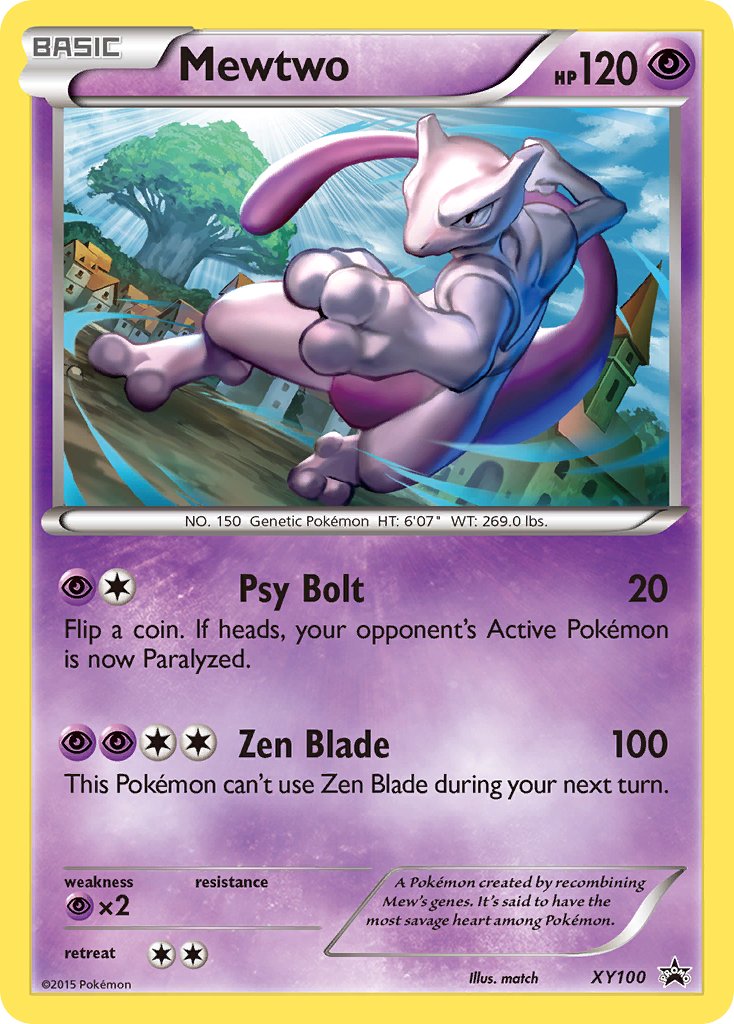 Mewtwo (XY100) [XY: Black Star Promos] | Anubis Games and Hobby