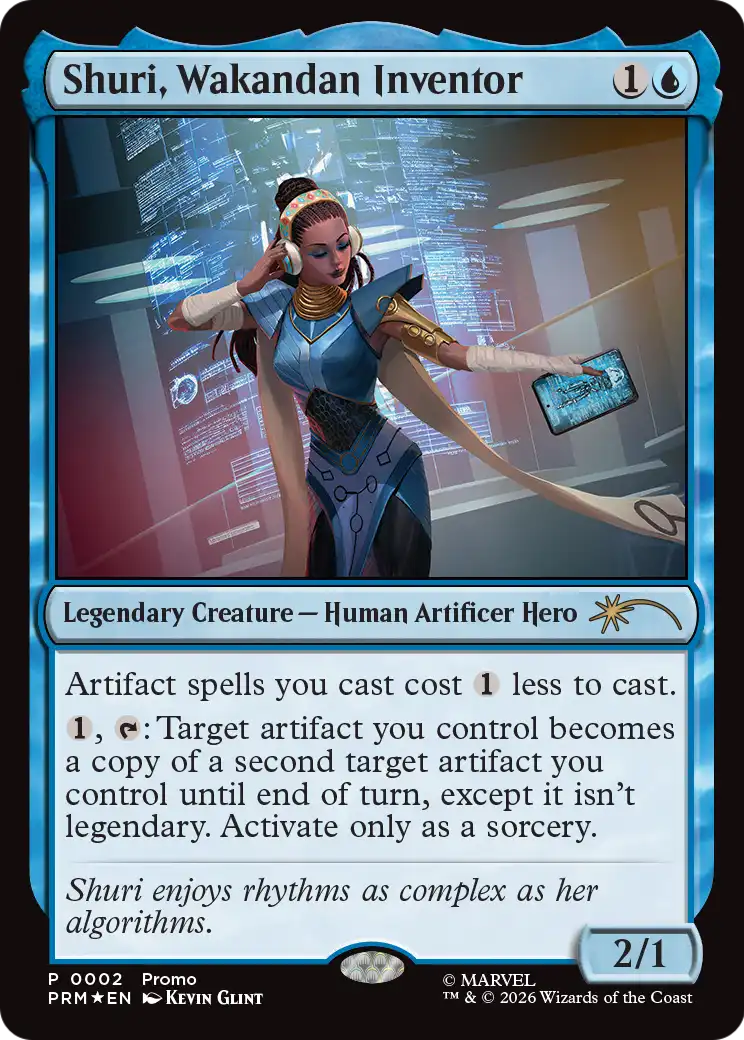 Shuri, Wakandan Inventor [Media Promos] | Anubis Games and Hobby