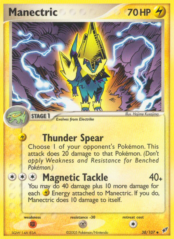Manectric (38/107) [EX: Deoxys] | Anubis Games and Hobby