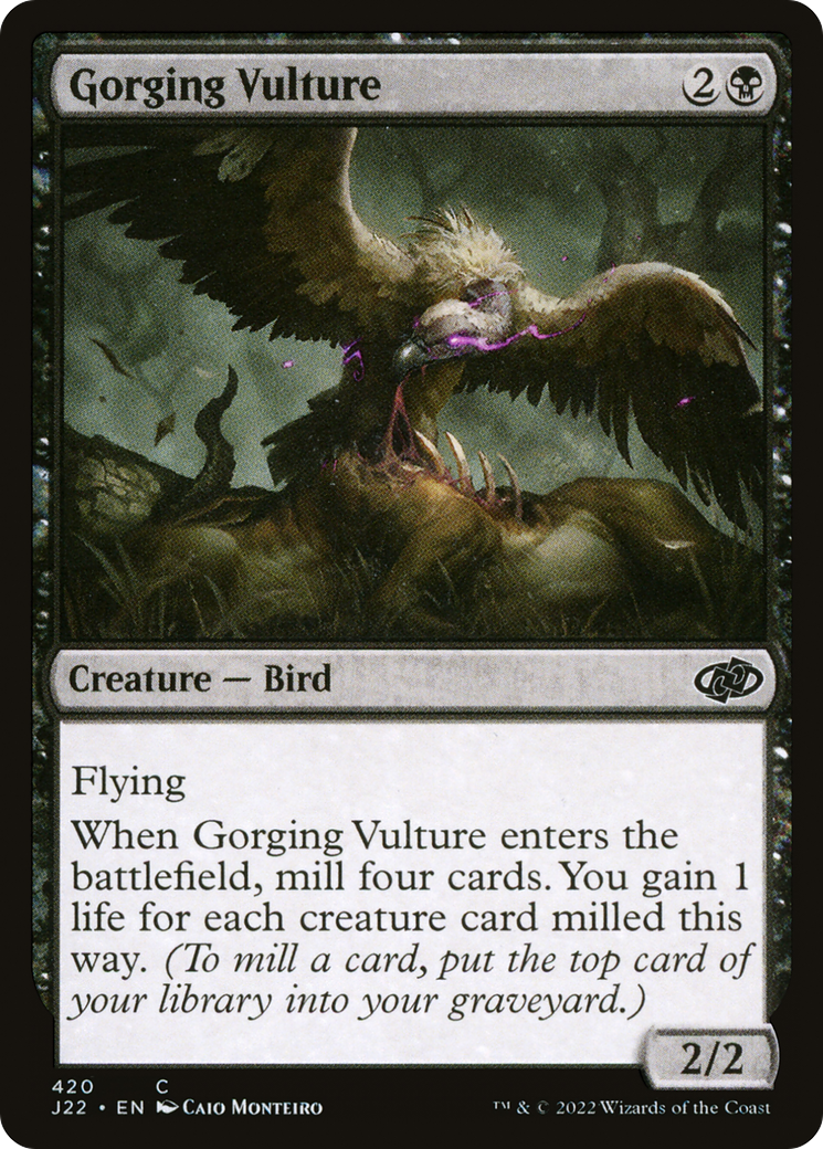 Gorging Vulture [Jumpstart 2022] | Anubis Games and Hobby