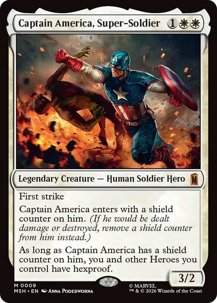 Captain America, Super-Soldier [Marvel Super Heroes] | Anubis Games and Hobby