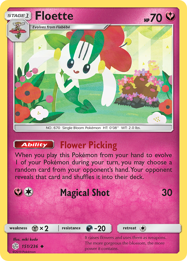 Floette (151/236) [Sun & Moon: Cosmic Eclipse] | Anubis Games and Hobby