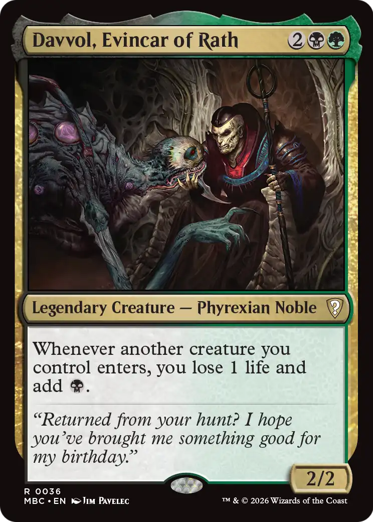 Davvol, Evincar of Rath [Mystery Booster: Commander Edition] | Anubis Games and Hobby
