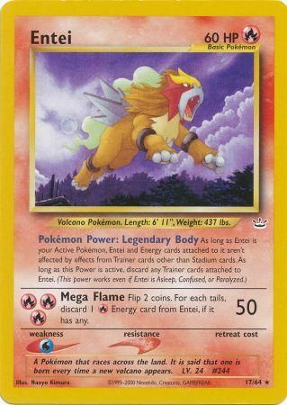 Entei (17/64) [Neo Revelation Unlimited] | Anubis Games and Hobby