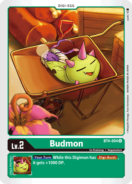 Budmon [BT4-004] [Great Legend] | Anubis Games and Hobby