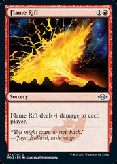 Flame Rift (Foil Etched) [Modern Horizons 2] | Anubis Games and Hobby