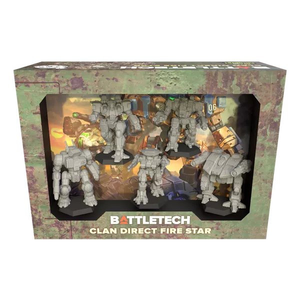 BattleTech: Clan Direct Fire Star | Anubis Games and Hobby