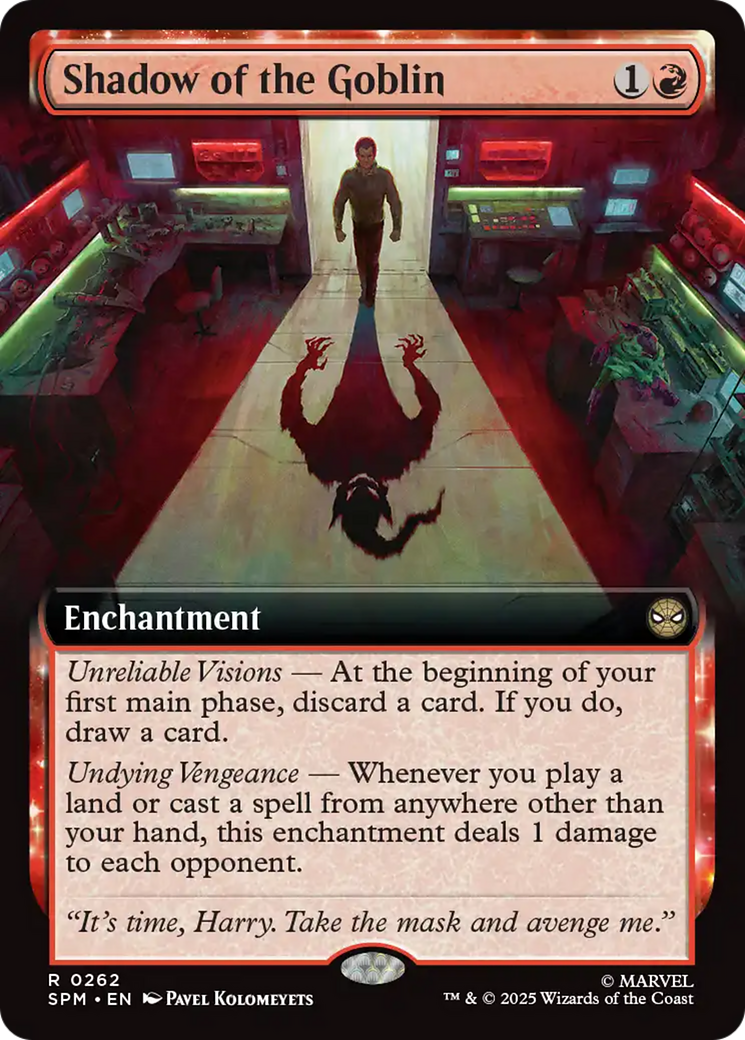 Shadow of the Goblin (Extended Art) [Marvel's Spider-Man] | Anubis Games and Hobby