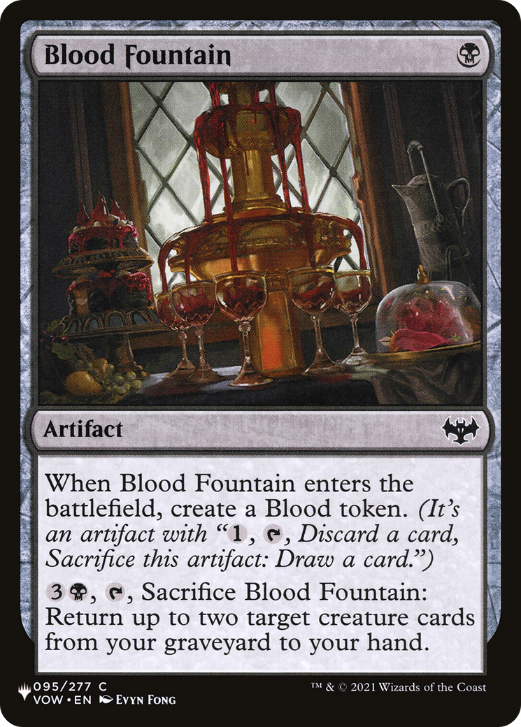 Blood Fountain [The List Reprints] | Anubis Games and Hobby