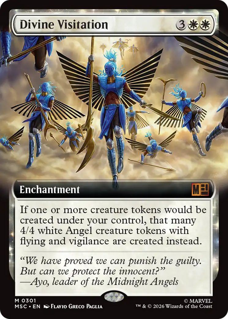 Divine Visitation (Extended Art) [Marvel Super Heroes Commander] | Anubis Games and Hobby