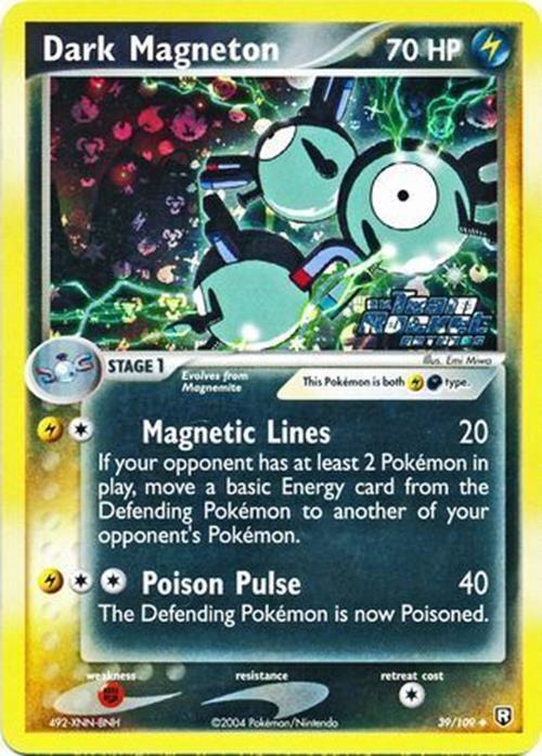 Dark Magneton (39/109) (Stamped) [EX: Team Rocket Returns] | Anubis Games and Hobby