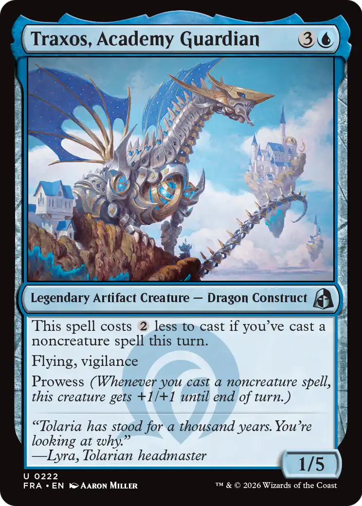 Traxos, Academy Guardian [Reality Fracture] | Anubis Games and Hobby