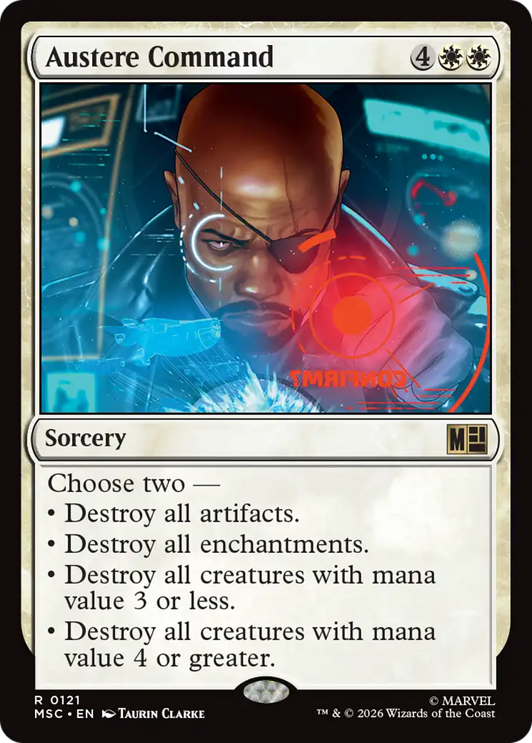 Austere Command [Marvel Super Heroes Commander] | Anubis Games and Hobby