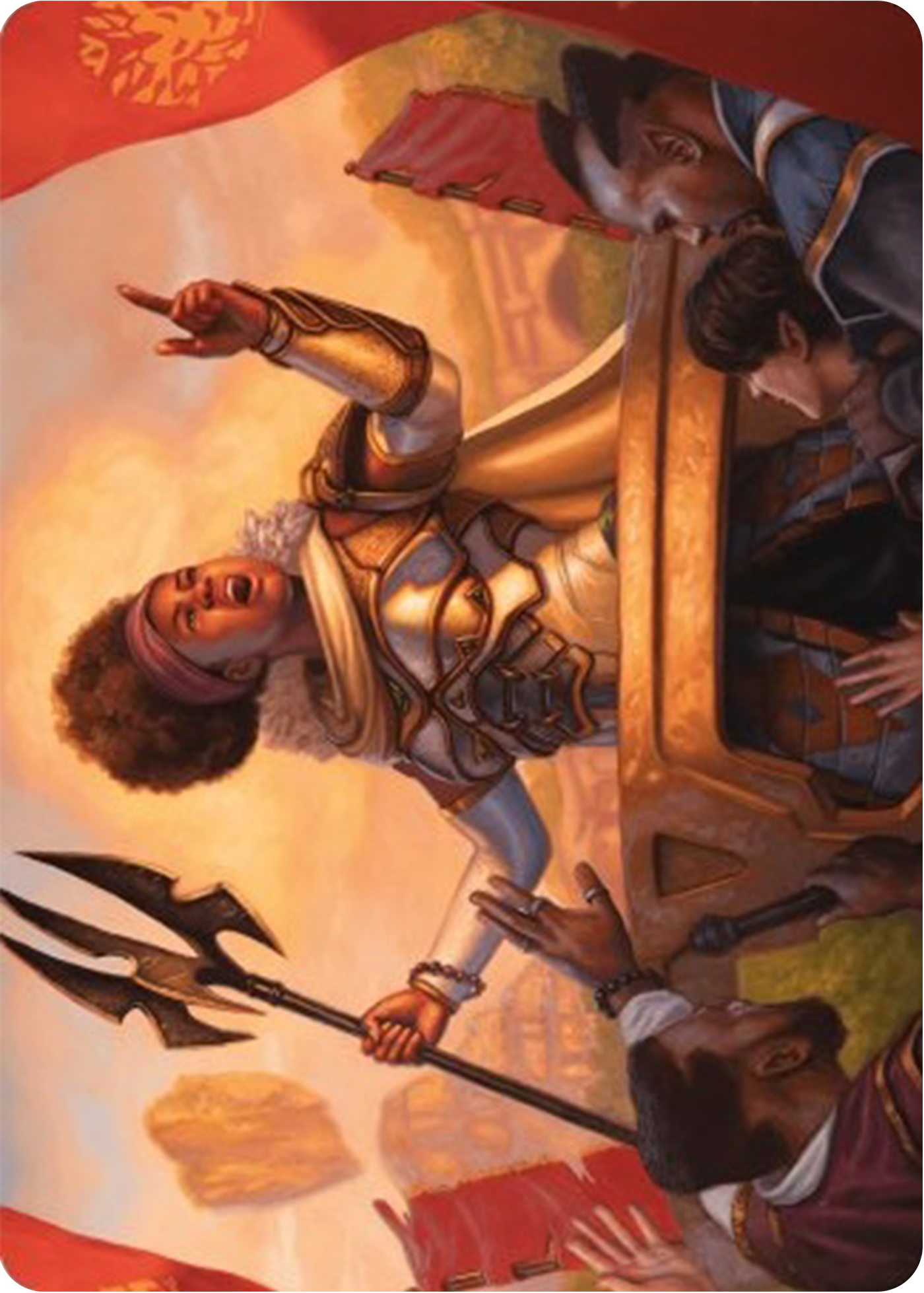 Recruiter of the Guard Art Card [Modern Horizons 3 Art Series] | Anubis Games and Hobby