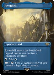 Rivendell (Borderless) (Surge Foil) [The Lord of the Rings: Tales of Middle-Earth] | Anubis Games and Hobby